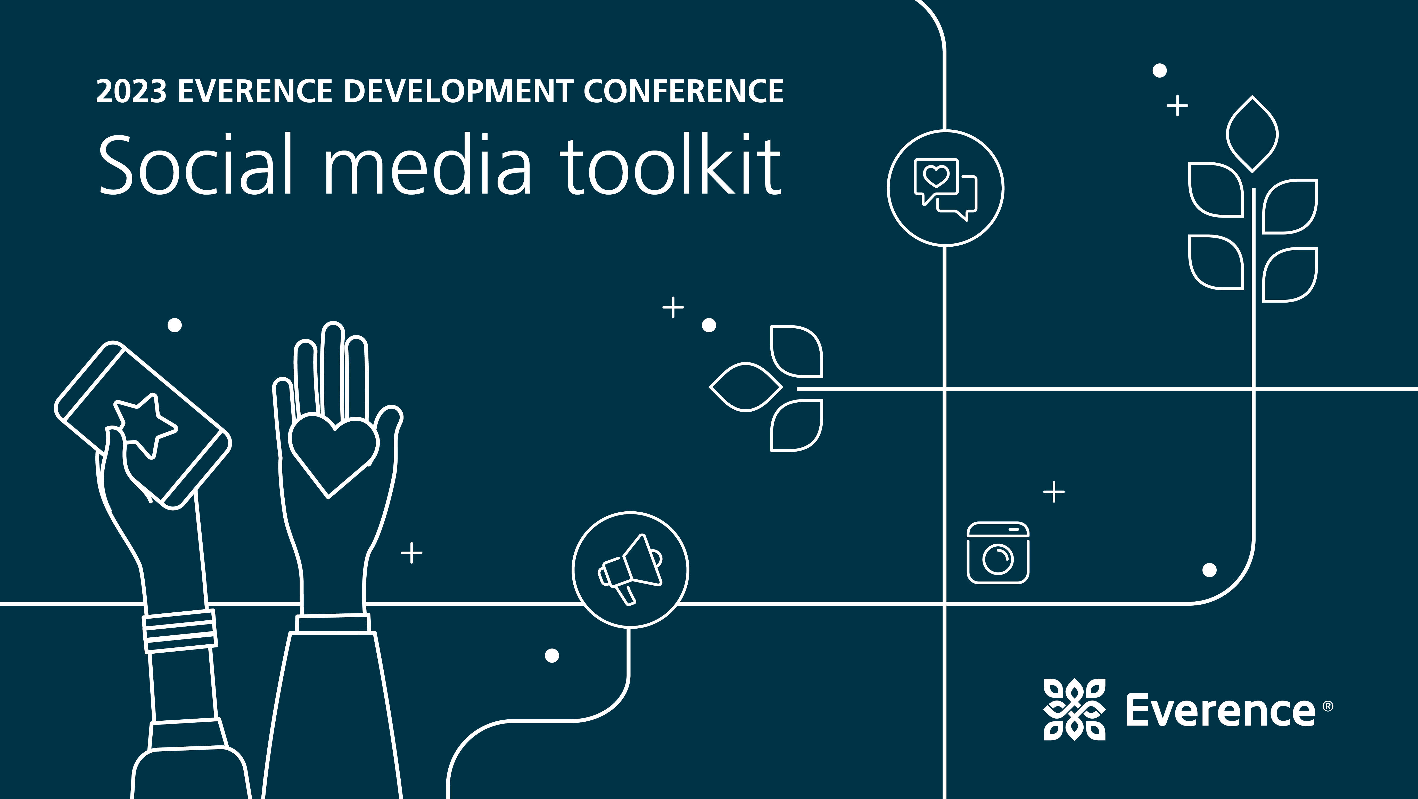 2023 Everence Development Conference social media toolkit graphic